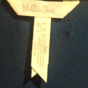 Matilda Jane teal tank top